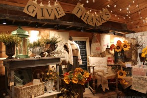 Give thanks display