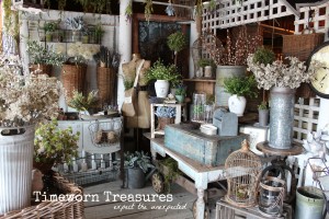 French Garden Vignette