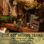 Twenty Percent Sale